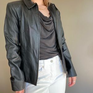 Vintage leather jacket
